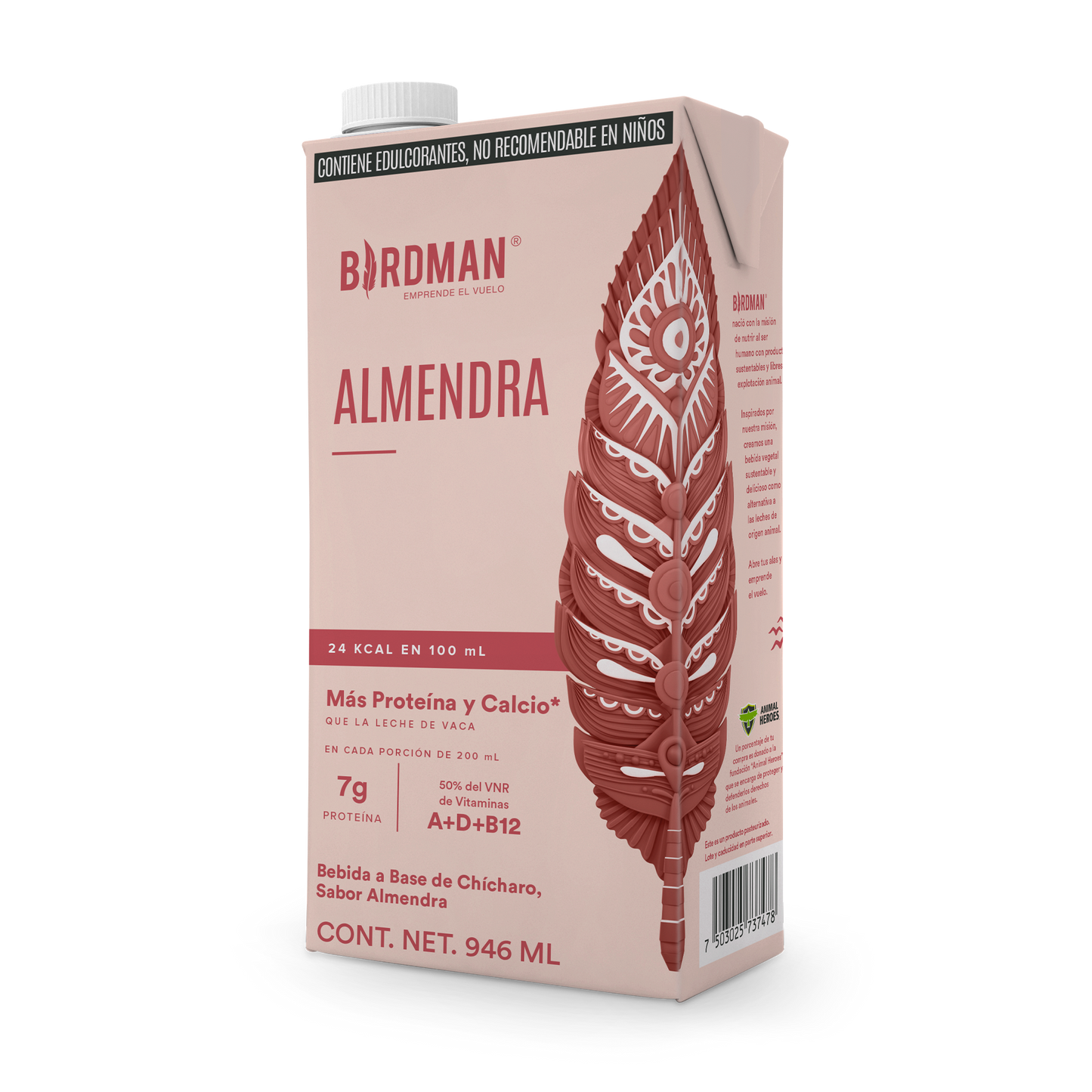 Bebida Plant Based Almendra 946 ml