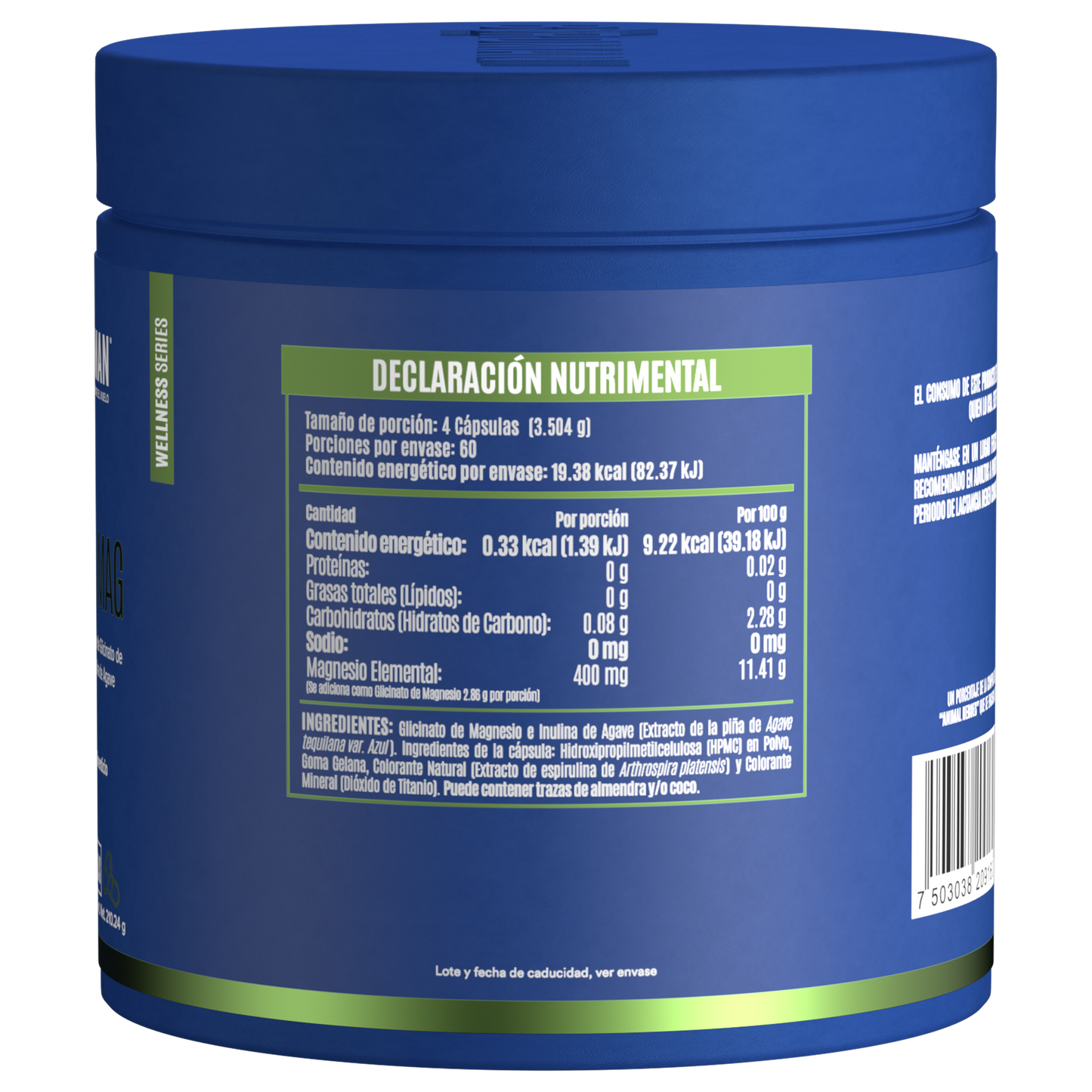 Glici mag 400 mg 240 cápsulas