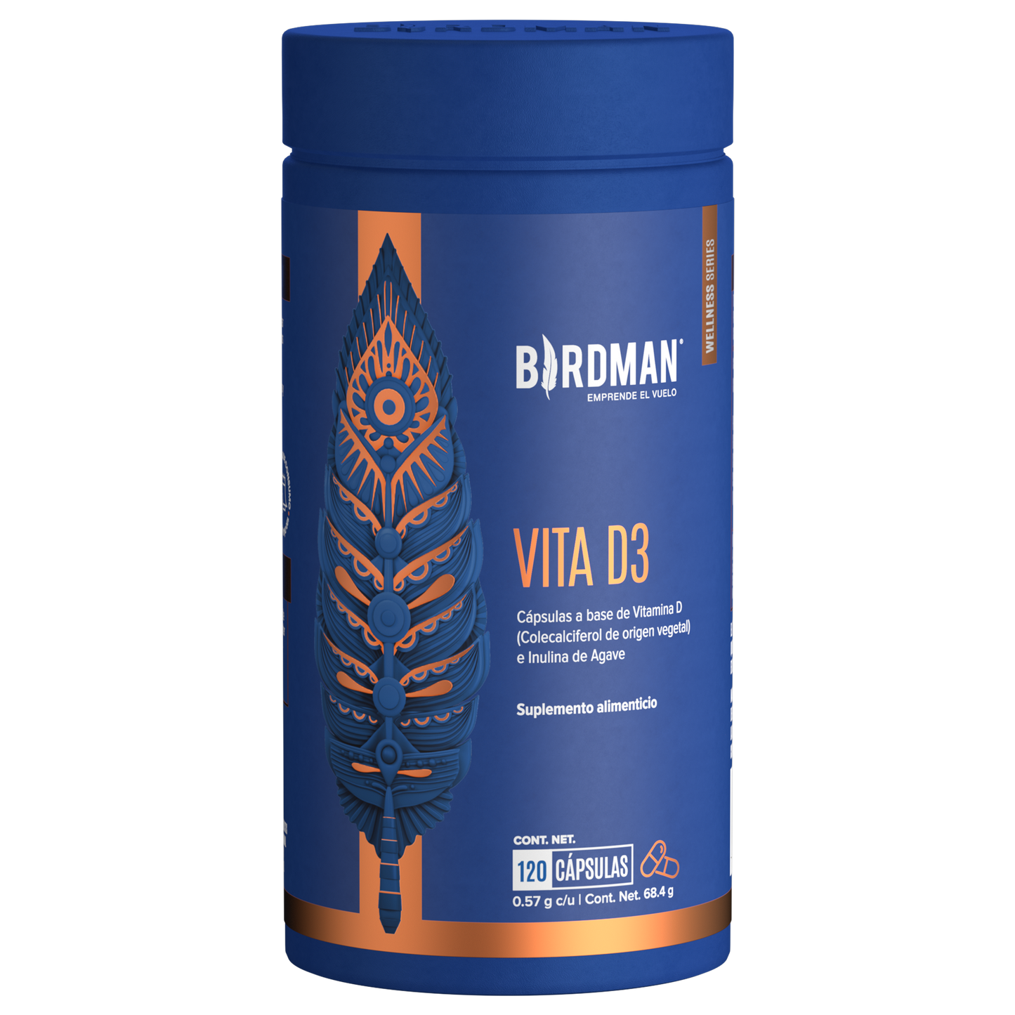 Vitamina D3 120 cápsulas