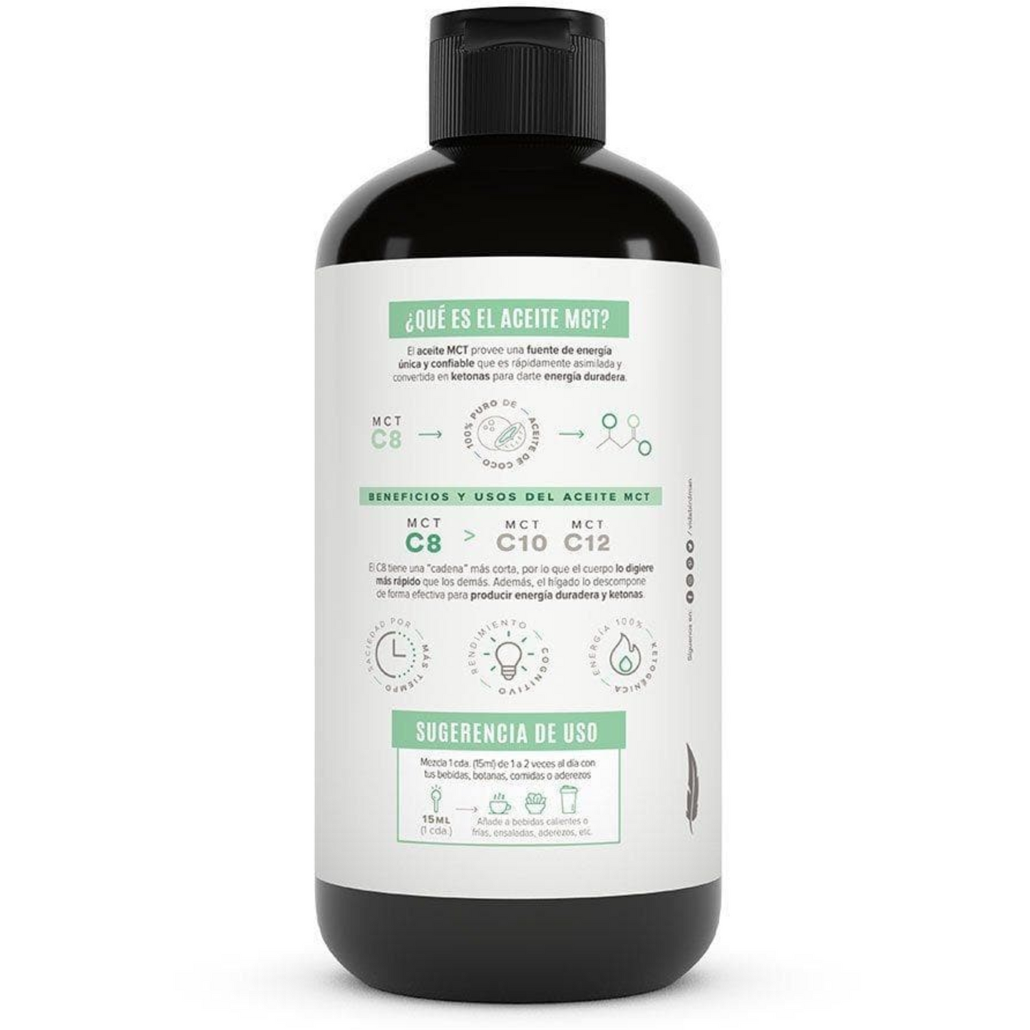 MCT Oil Liquido 270 ml