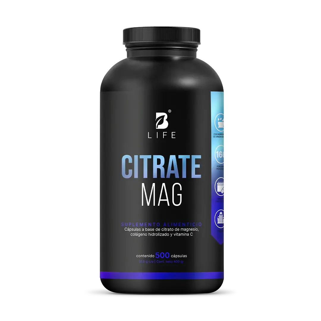B Life Citrate Mag 500 caps