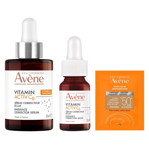 KIT-VITAMIN ACTIV SERUM 30 ML+MINI VITAMIN ACTIV SERUM 10 ML+SACHET FLUIDO DESPIGMENTANTE MEDIO 2 ML