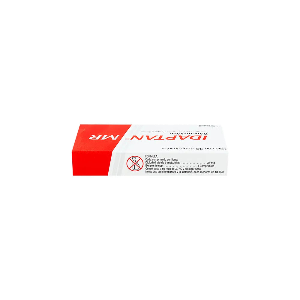 IDAPTAN MR TRIMETAZIDINA 35MG COM CAJ C/30