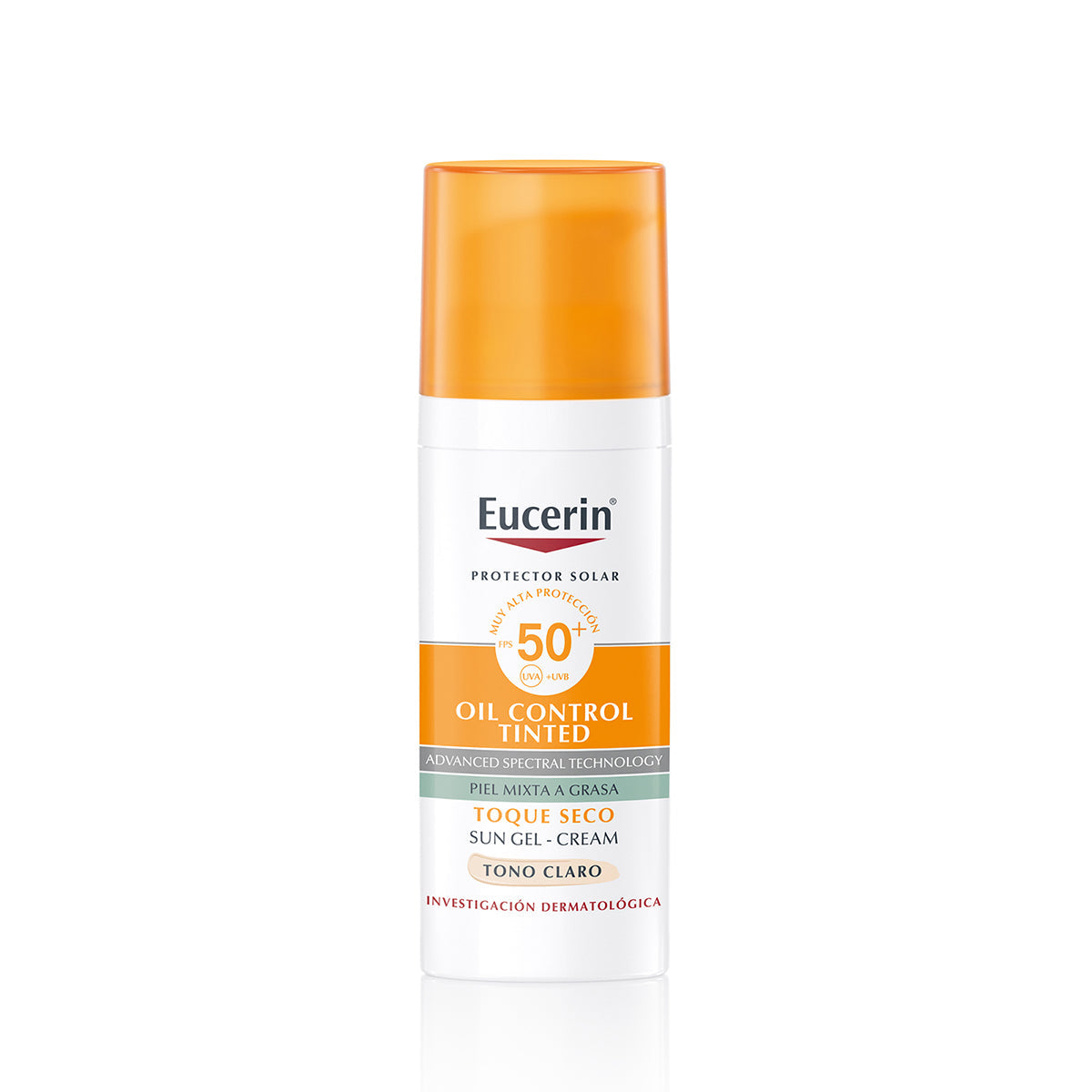 EUCERIN SPF50+ OIL CONTROL T/CLARO 50ML