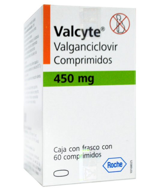VALCYTE VALGANCICLOVIR 450MG COM FCO C/60