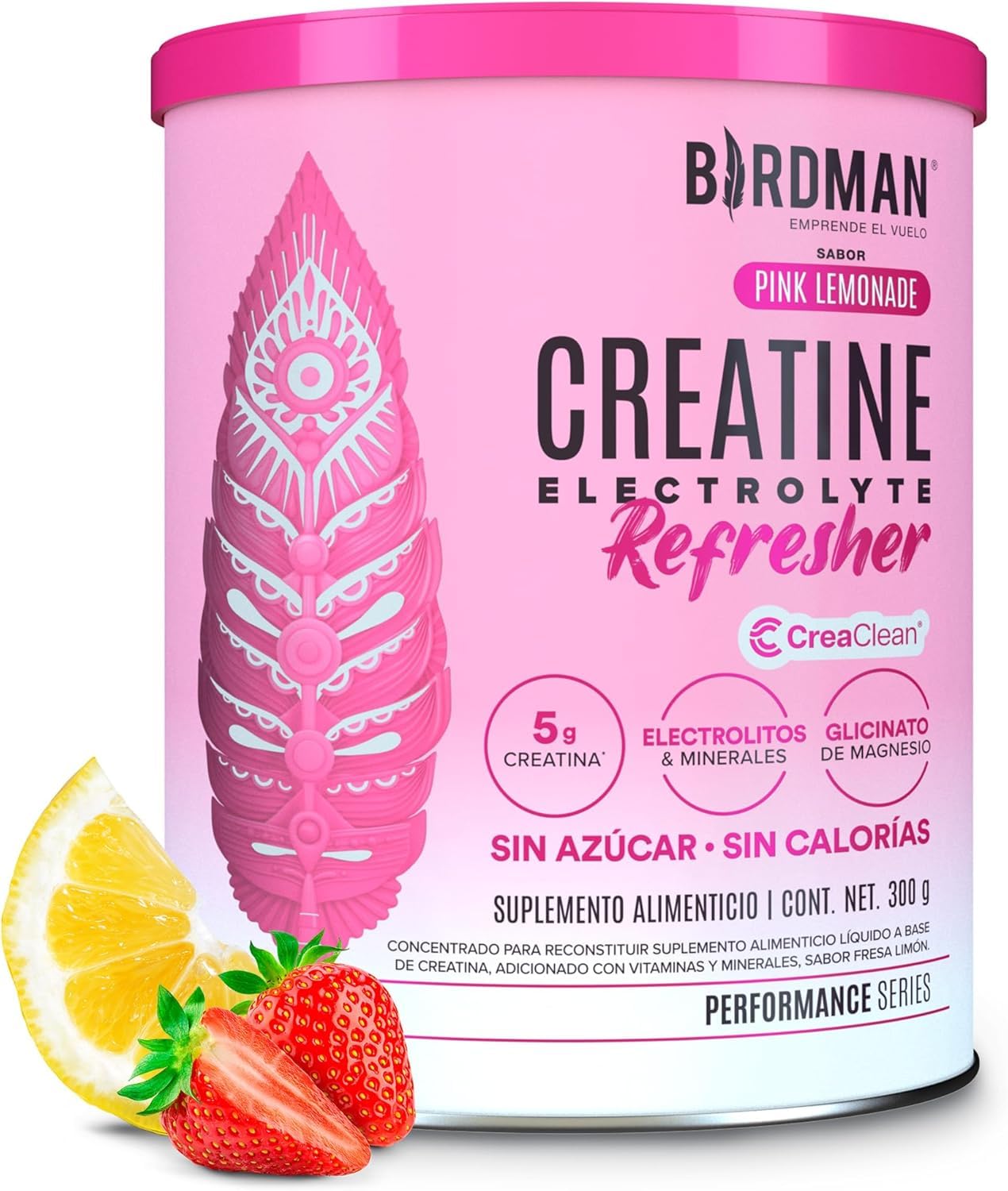 Creatine Electrolyte Refresher Pink Lemonade 300 g