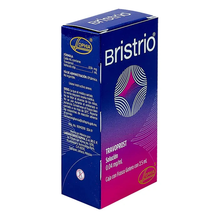 BRISTRIO TRAVOPROST 0.04 MG/ML BOX/1 FCO GTRO 2.5 ML