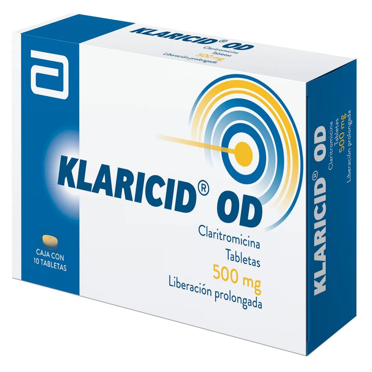 KLARICID-OD CLARITROMICINA 500MG 10 TAB