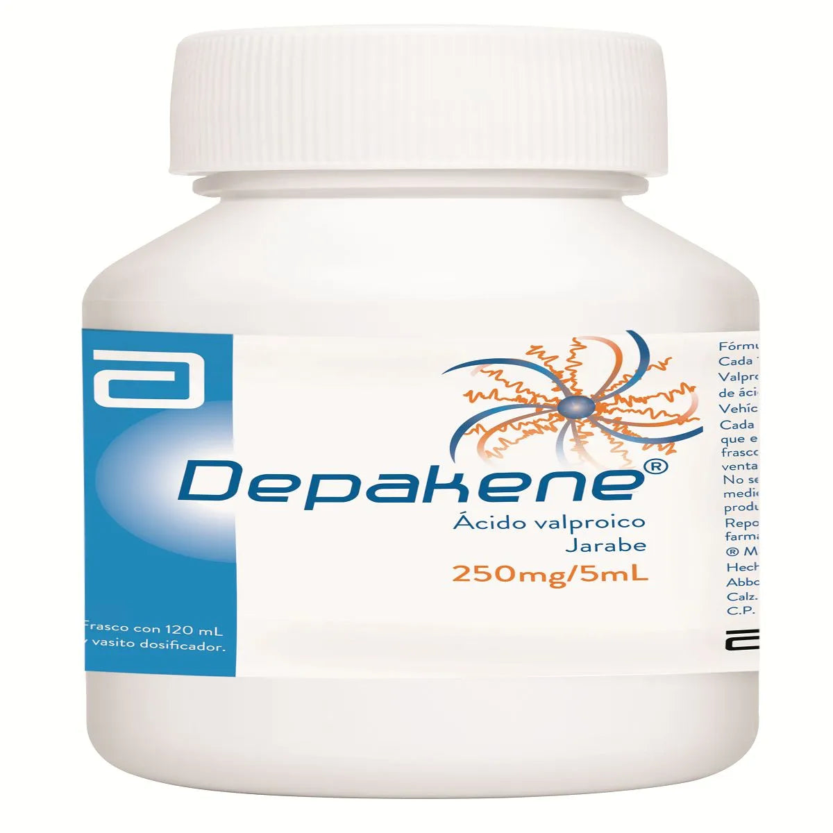 DEPAKENE VALPROIC ACID 250 MG BOTTLE 120 ML