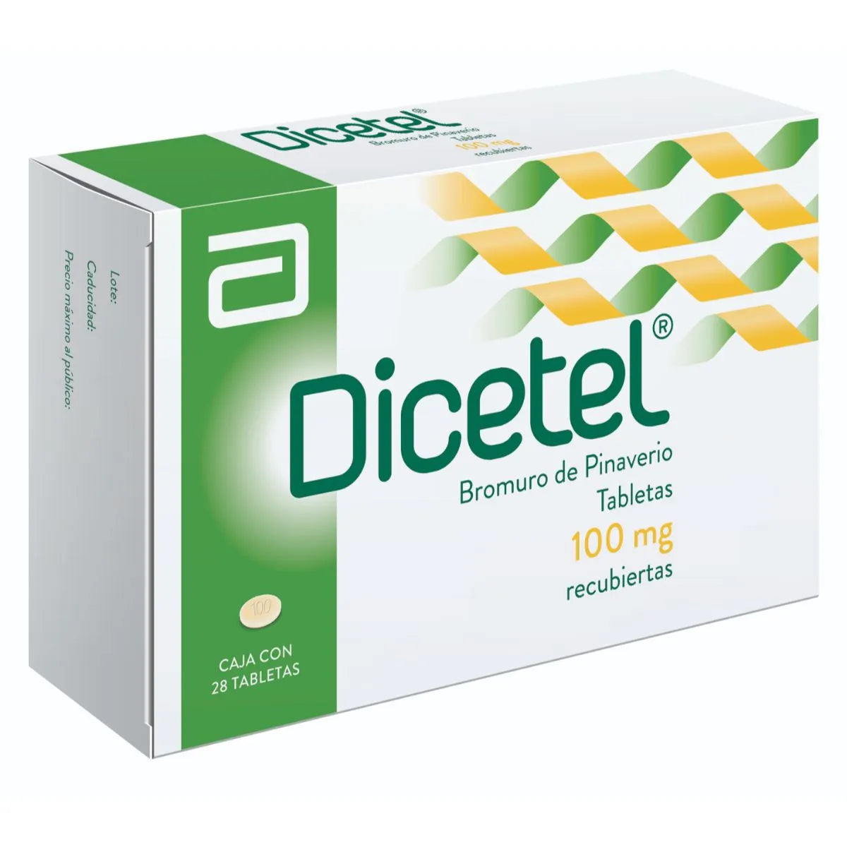 DICETEL BROMURO DE PINAVERIO 100 MG 28 TAB