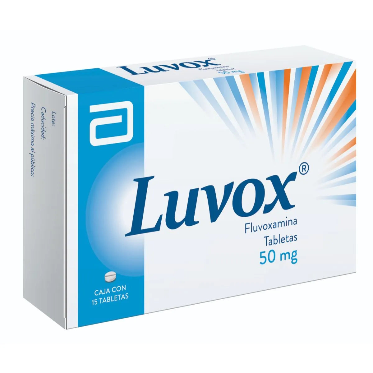 LUVOX FLUVOXAMINA 50 MG CAJ/ 15 TAB