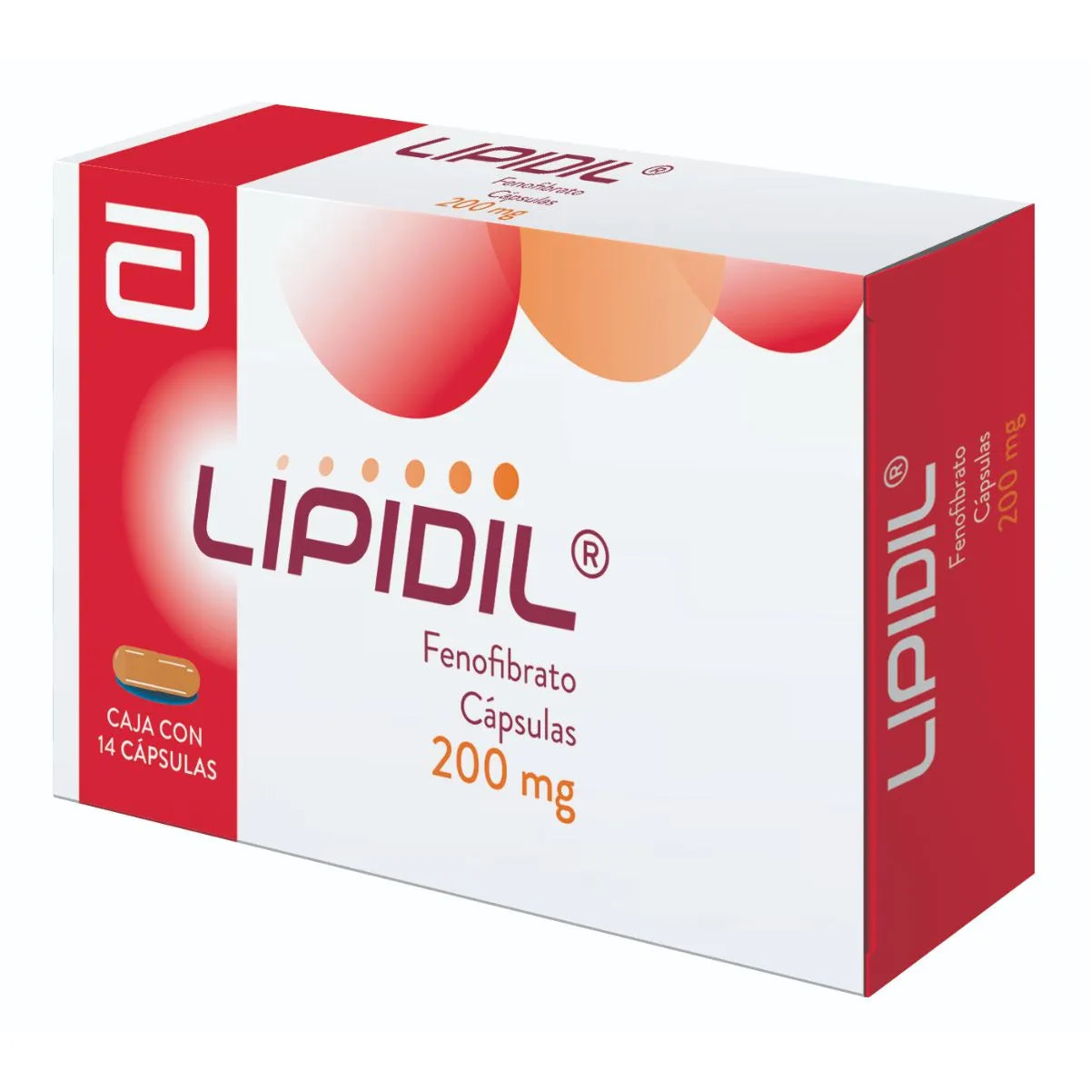 LIPIDIL FENOFIBRATO 200MG CAP CAJ C/14