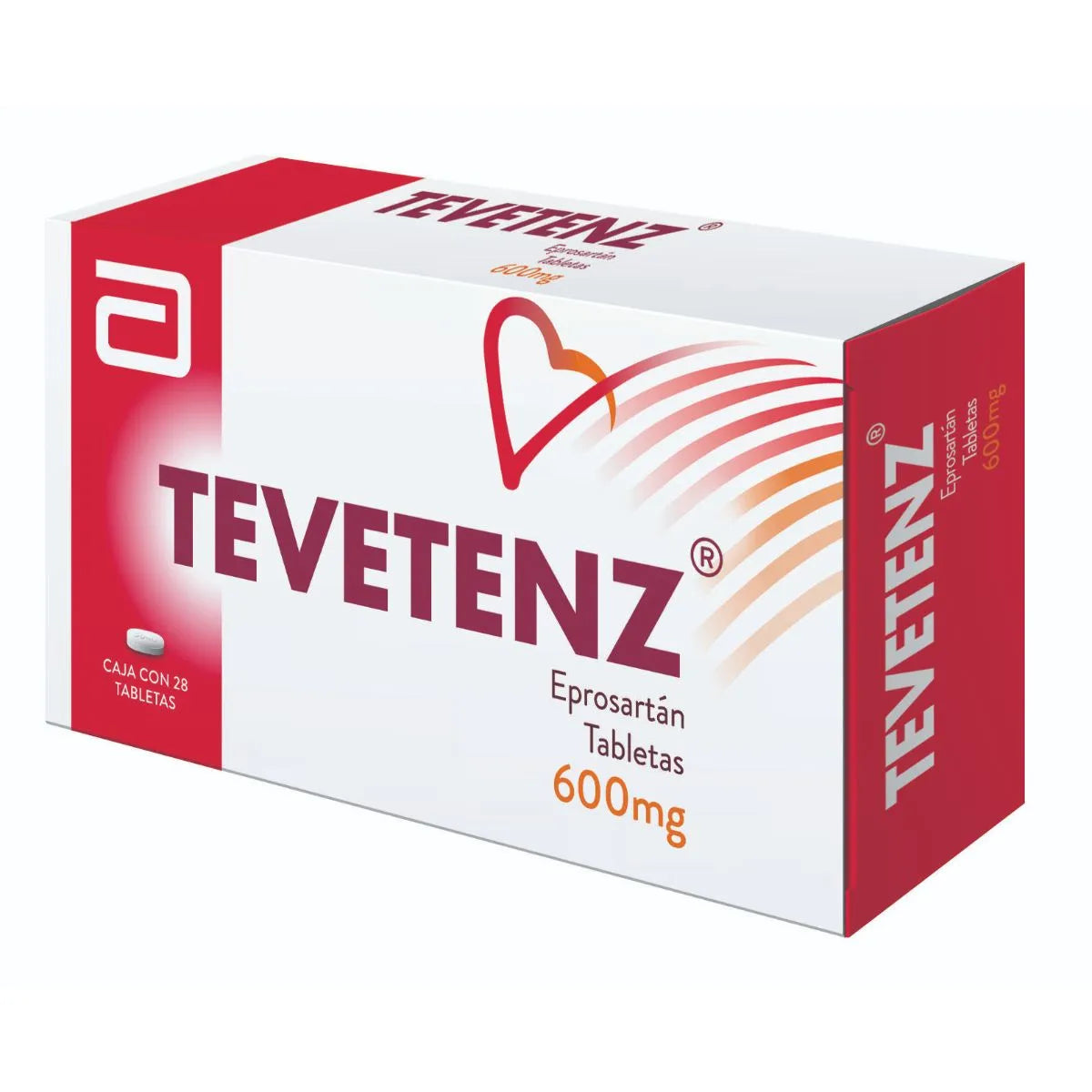 TEVETENZ EPROSARTAN 600 MG 28 TAB