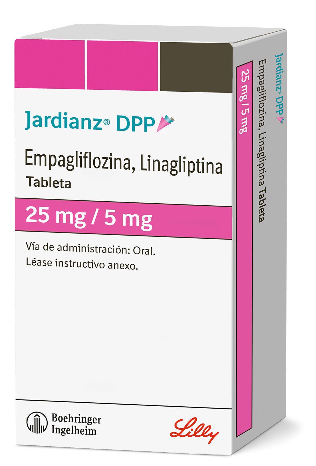 JARDIANZ DPP EMPAGLIFOZINA/LINAGLIPTINA 25 MG/ 5 MG CAJ/30 TABS