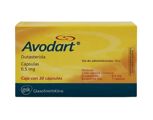 AVODART DUTASTERIDE 0.5MG CAP CAJ C/30