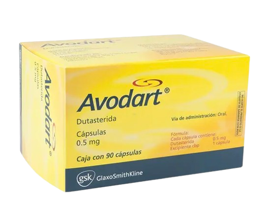 AVODART DUTASTERIDE 0.5MG CAP CAJ C/90