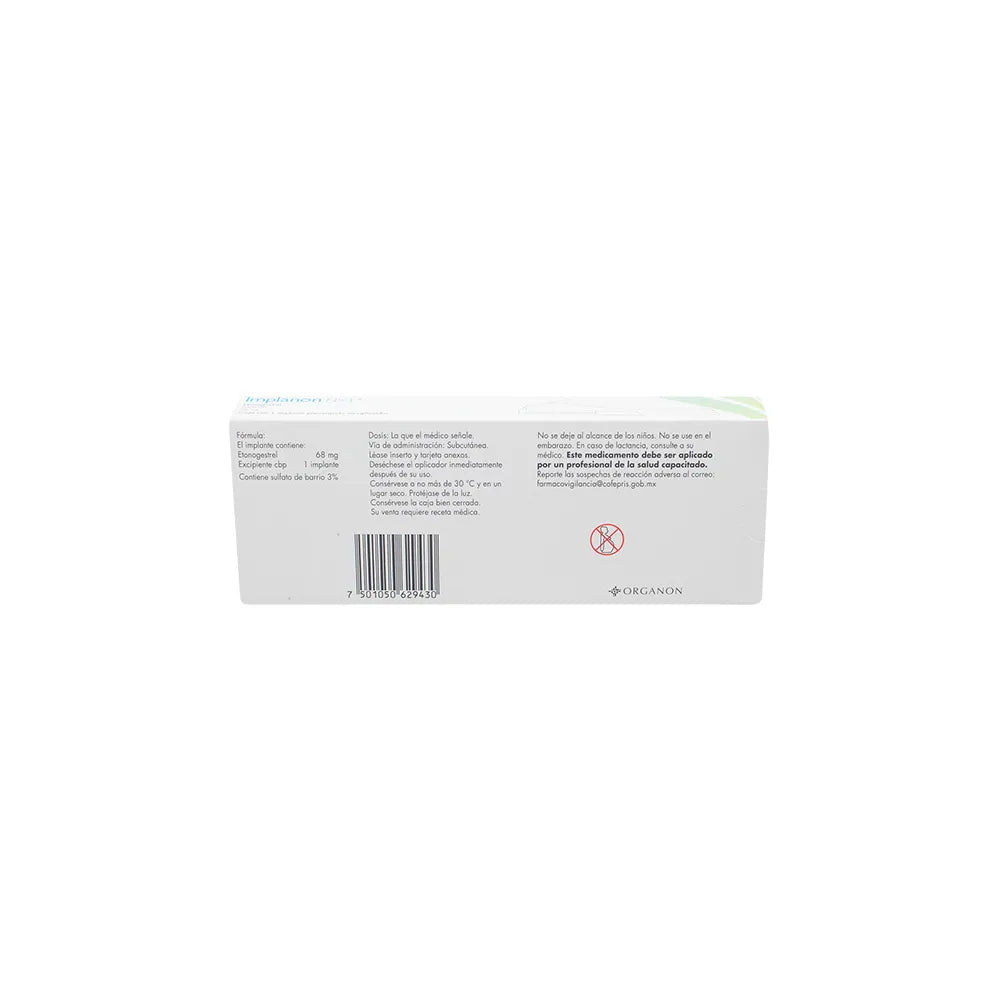 IMPLANON NXT ETONORGESTREL 68 MG 1 IMP