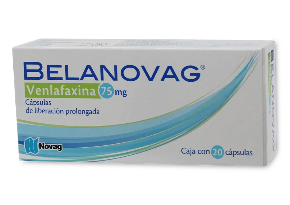 BELANOVAG VENLAFAXINA 75 MG CAJ/10 CAPS (Copia)