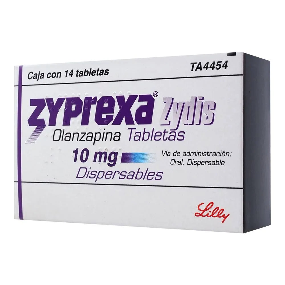 ZYPREXA ZYDIS 10 MG CAJ/14 TAB