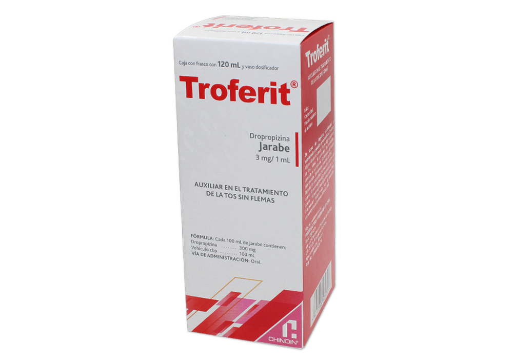 TROFERIT DROPROPIZINA 3MG/ML FCO 120 ML