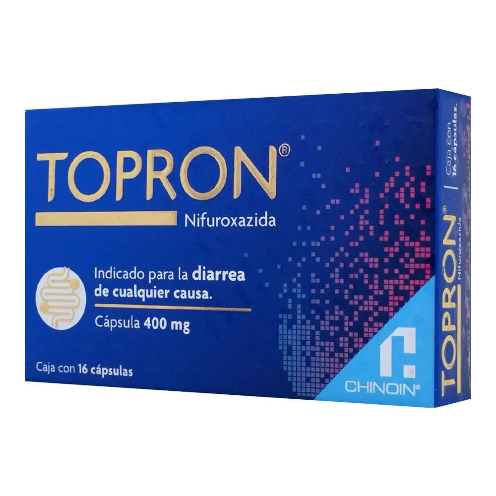 TOPRON CAP. 400 MG. CAJA C/16