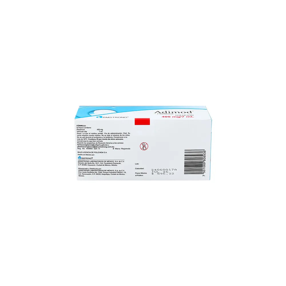 ADIMOD PIDOTIMOD 400 MG SOL 7ML C10