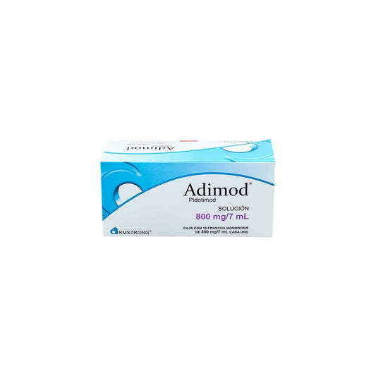 ADIMOD PIDOTIMOD SUSP. CAJA C/10 FRASCOS DE 800 MG./7 ML. C/U