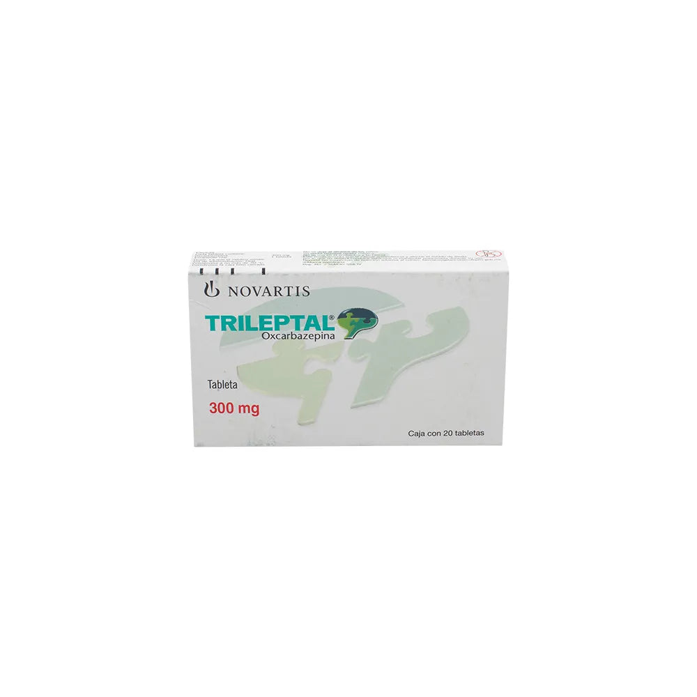 TRILEPTAL  OXCARBAMAZEPINA 300 MG CAJ/20 GRAG