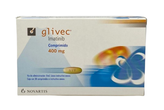 GLIVEC IMATINIB 400MG COM CAJ C/30