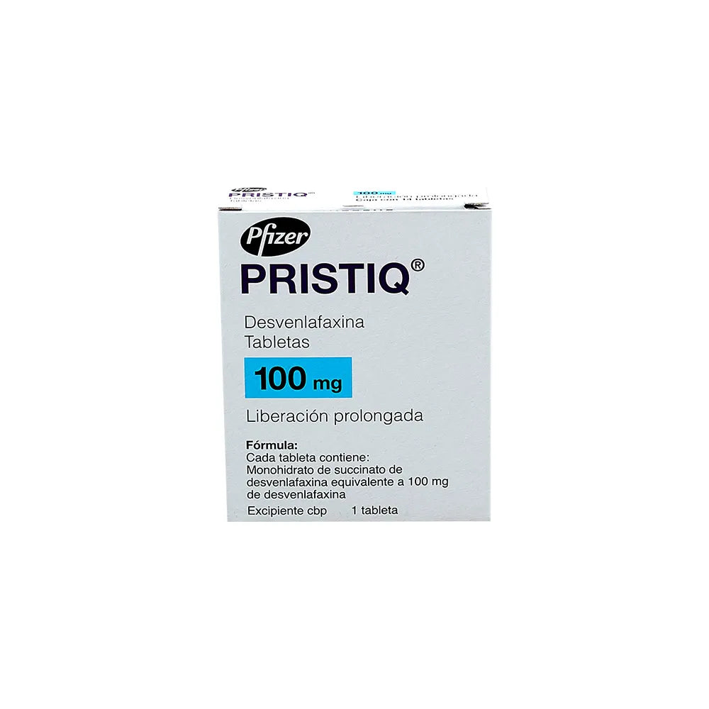 PRISTIQ DESVENLAFACINA 100 MG CAJ/14 TAB