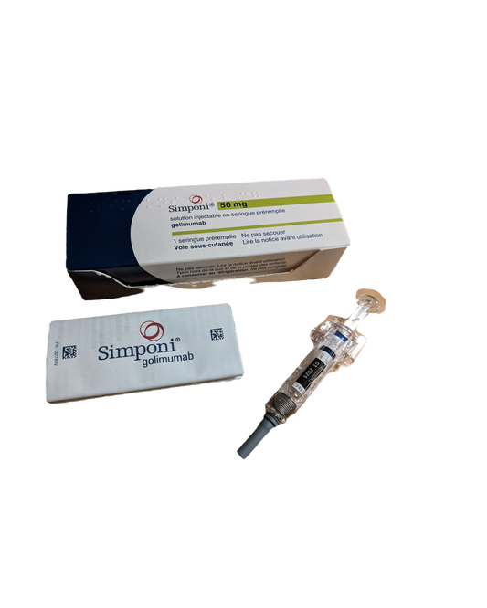 SIMPONI GOLIMUMAB 50MG/0.5ML JGP CAJ C/1 JGP