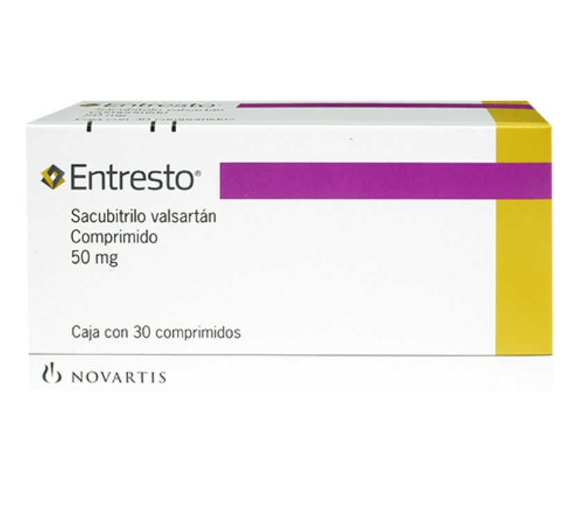 ENTRESTO SAUBITRILO VALSARTAN 50 MG TAB CAJ/30
