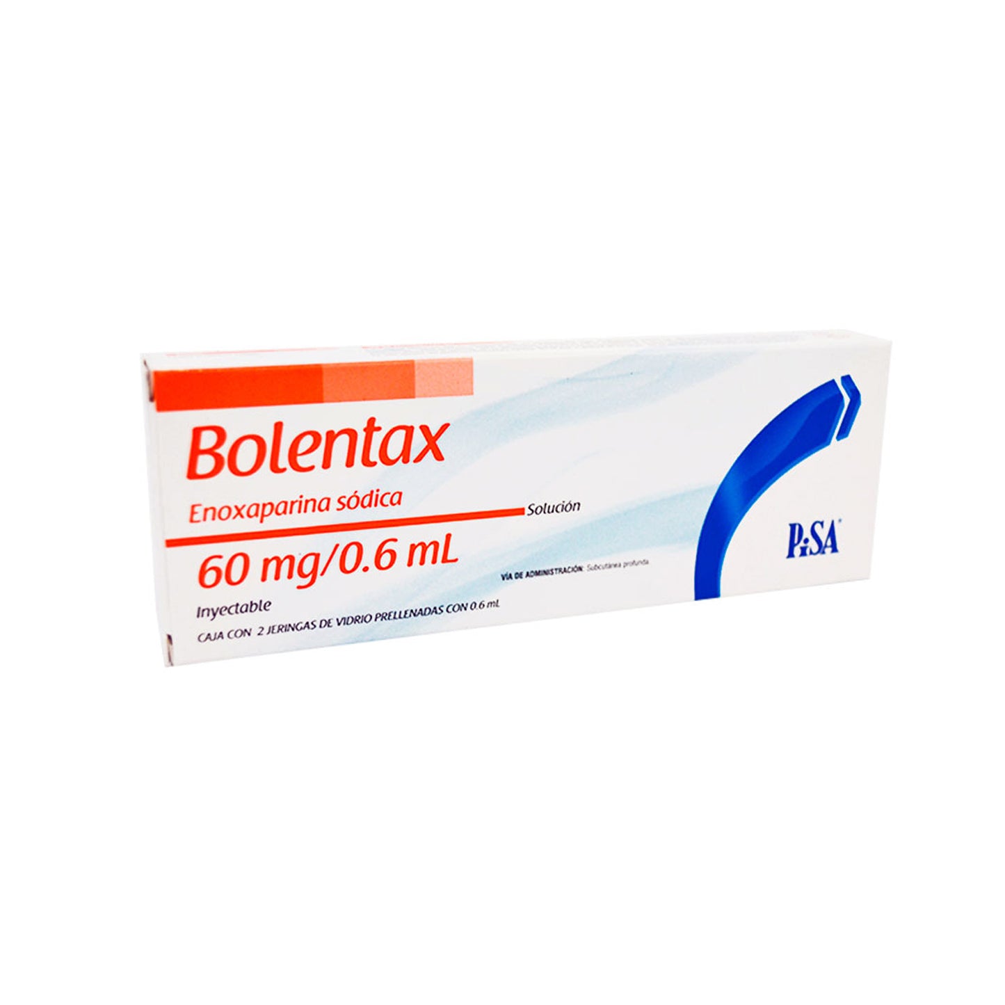BOLENTAX Enoxaparina Sódica 60 mg/ 0.6 ml caj/ 2 JGP