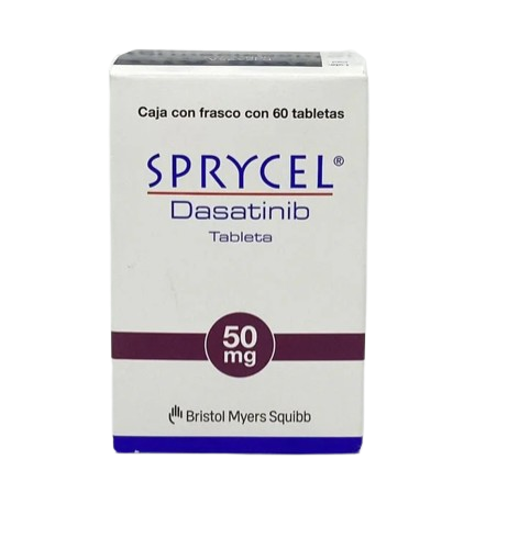 SPRYCEL DASATINIB 50MG TAB CAJ C/60