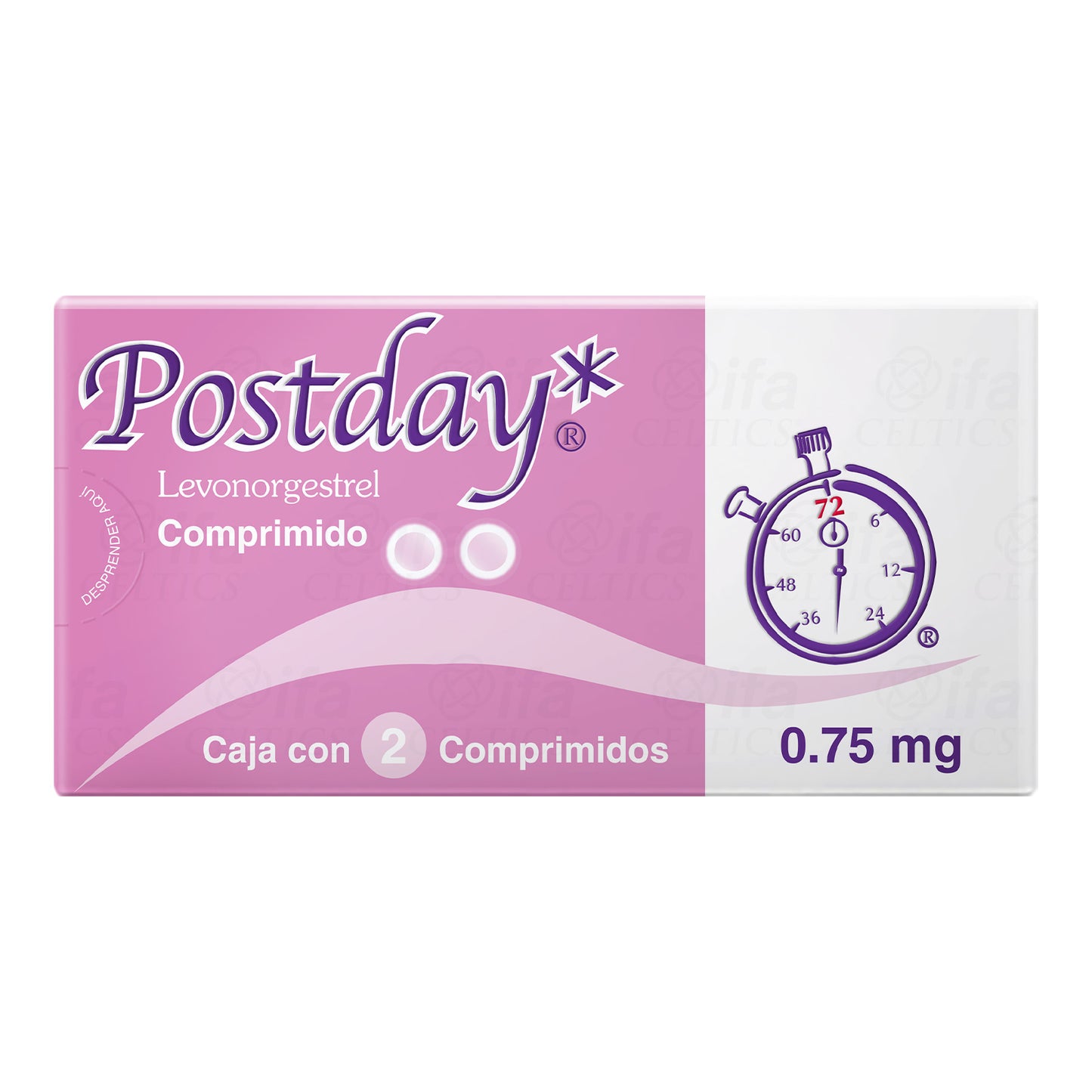 POSTDAY 0.75 MG CPR C2