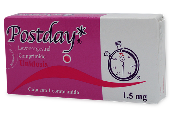 POSTDAY C/ 1 COMP 1.5 MG