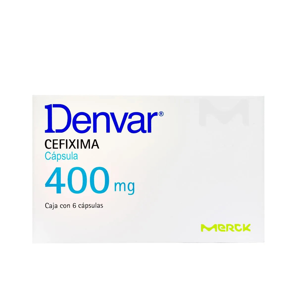 DENVAR CEFIXIMA 400 C/6 CAPS