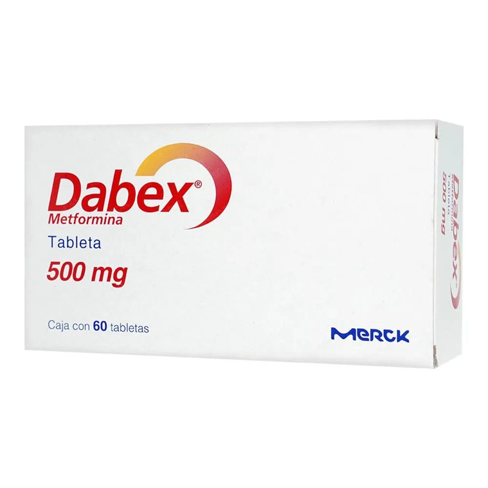 DABEX METFORMINA 500MG TAB C60