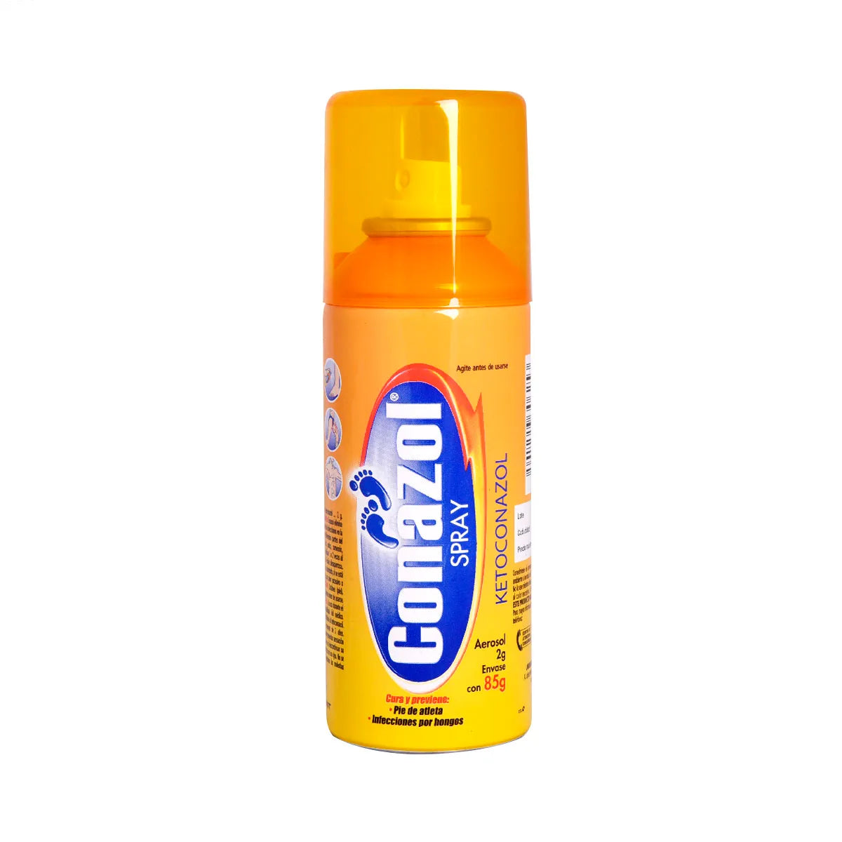 CONAZOL SPRAY KETOCONAZOL 2% CAJ/ SPRAY 85 GR