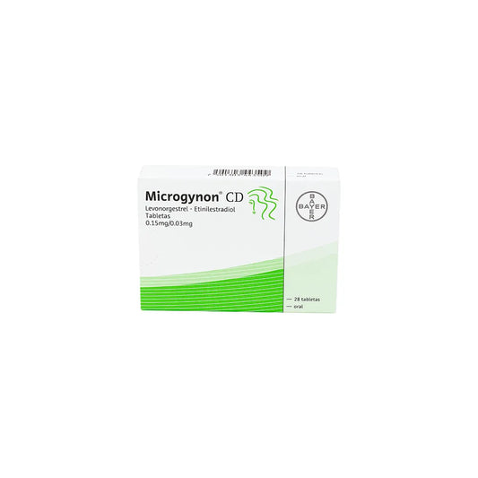 MICROGYNON LEVONORGESTREL/ ETILINESTRADIOL GRA CAJ C/28