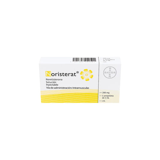 NORETISTERAT NORETISTERONA 200 MG/1 ML CAJ/ 1 FAM