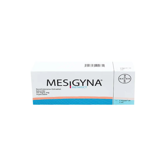 MESIGINA NORETISTERONA/ ESTRADIOL 50 MG/5 MG 1ML CAJ/ 1 FAM