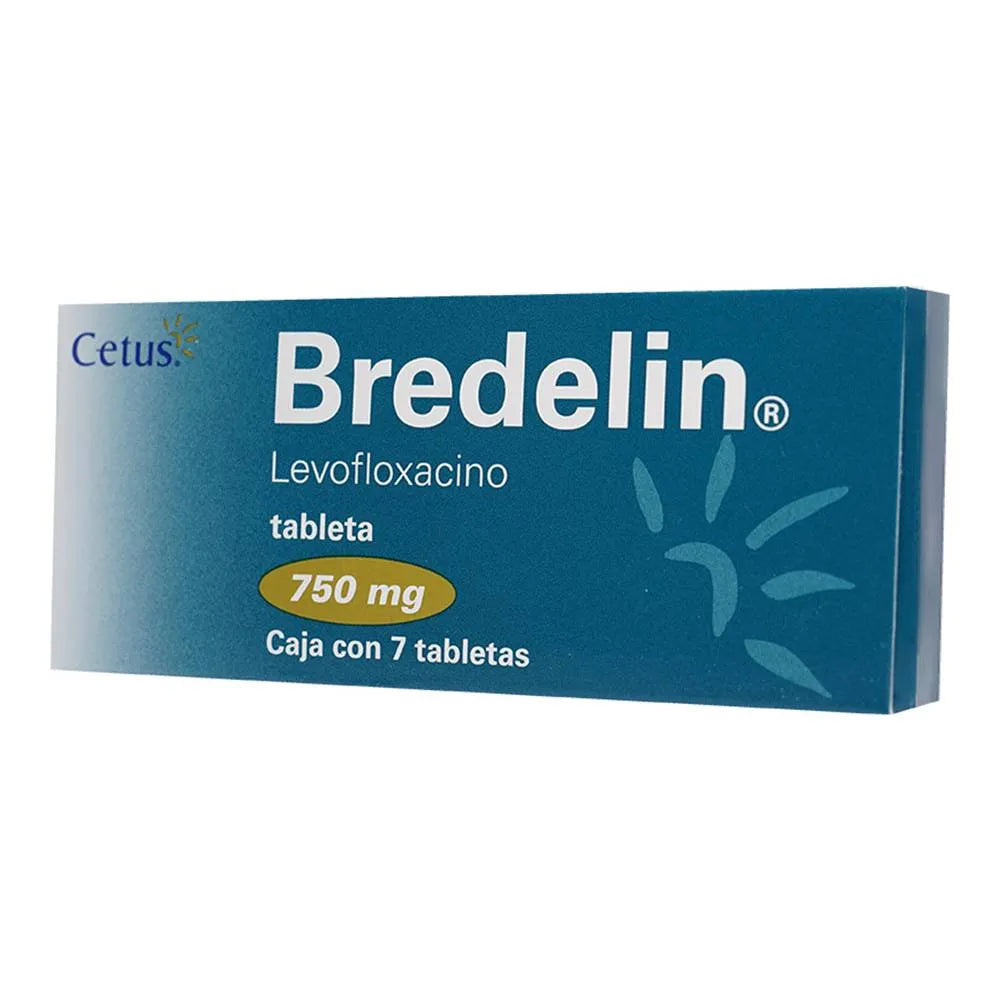 BREDELIN LEVOFLOXACINO 750MG TAB C7