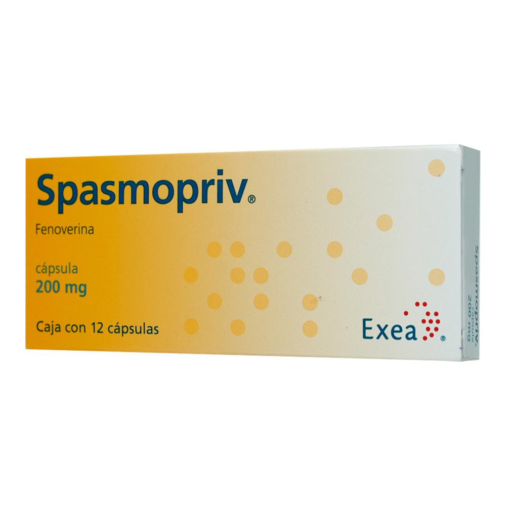 SPASMOPRIV FENOVERINA 200 MG CAJ/12 CAPS