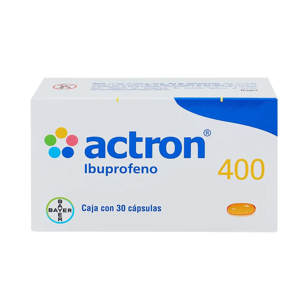 ACTRON IBUPROFENO 400 MG C/30 TAB