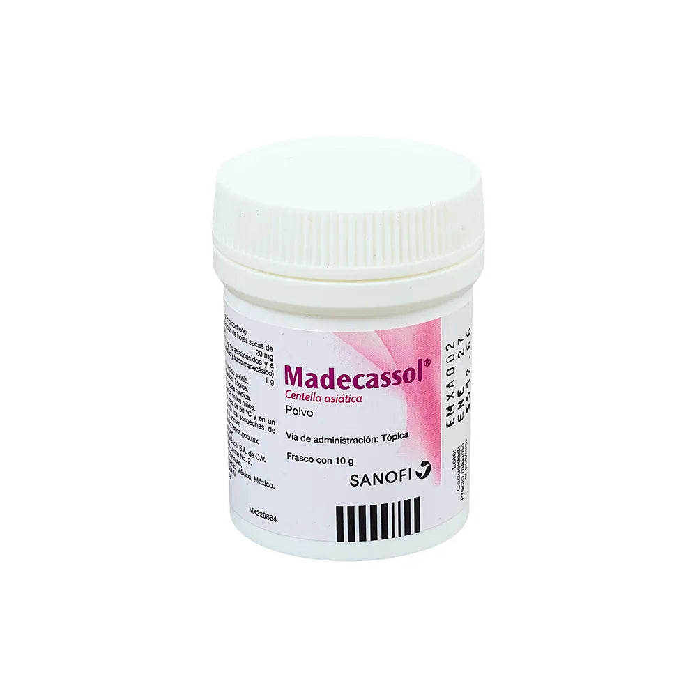 MADECASSOL CENTELLA ASIATICA 10 GR POLVO 1 FRASCO