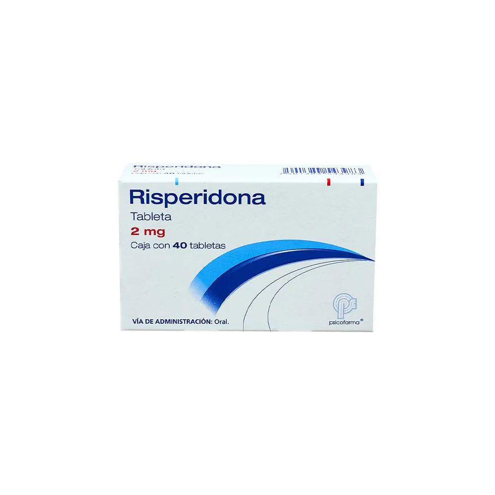 RISPERIDONA 2 MG TAB CAJ/40