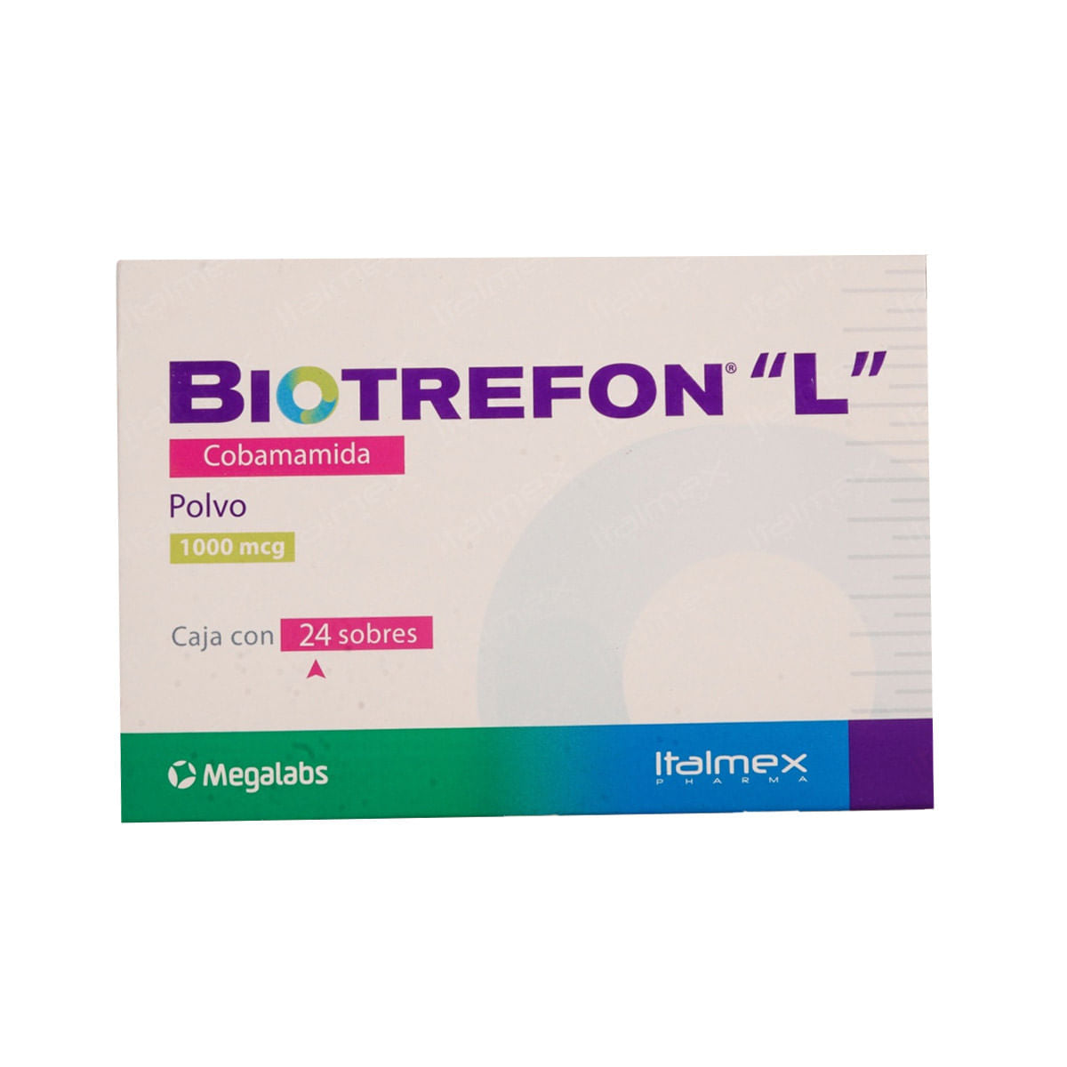 BIOTREFON L COBADAMIDA 1000 MCG POLVO C/24 SOBRES