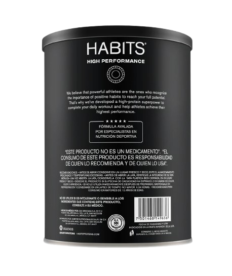 HABITS HP CACAO 578 GRS LATA CON 16 PORCIONES