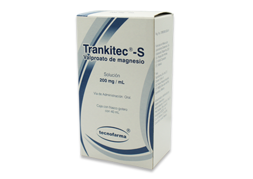 TRANKITEC-S VALPROATO DE MAGNESIO 200MG/ML CAJ/40 ML